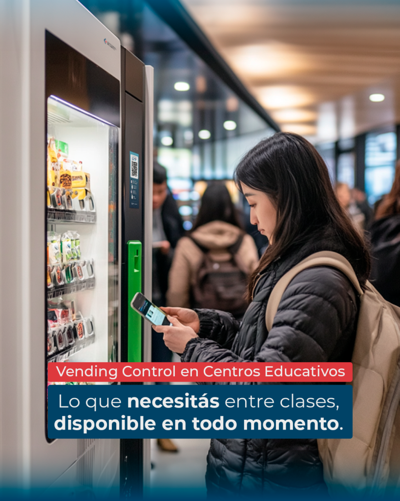 vending en centro educativo coloegios universidades maquinas expendedoras