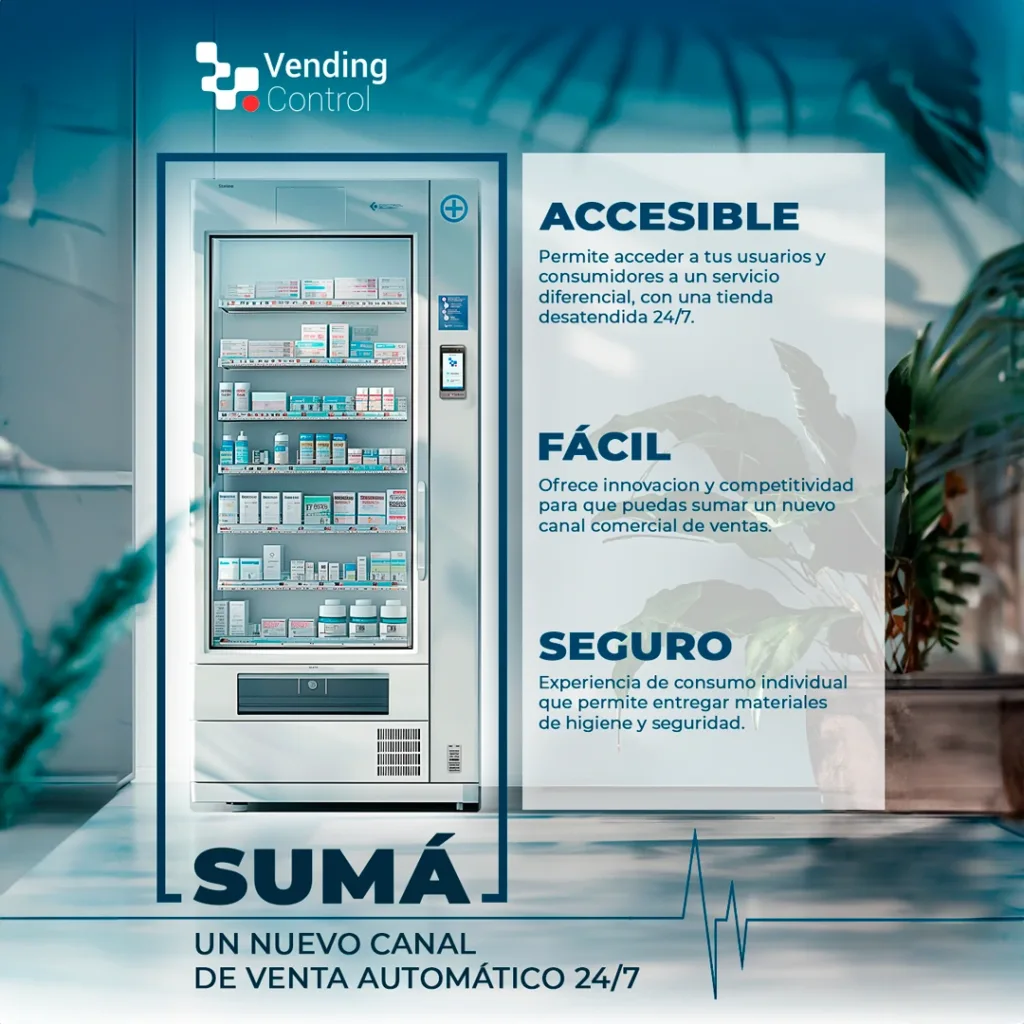 vending en hospitales expendedoras productos de farmacia